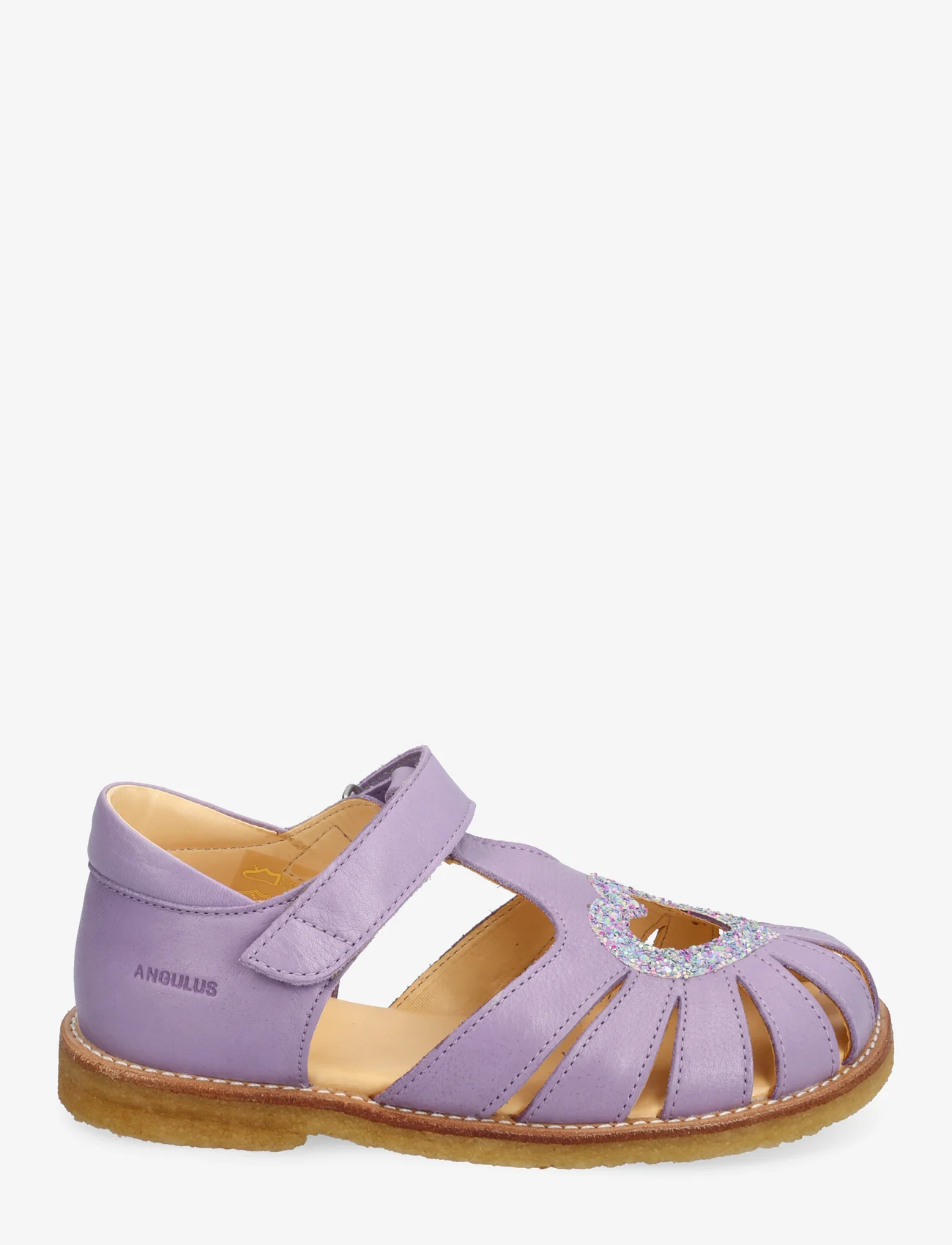 ANGULUS - Sandals - flat - closed toe - - letnie okazje - 2720/2753 lilac/confetti glitt - 1