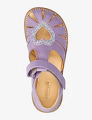 ANGULUS - Sandals - flat - closed toe - - sommerkupp - 2720/2753 lilac/confetti glitt - 3