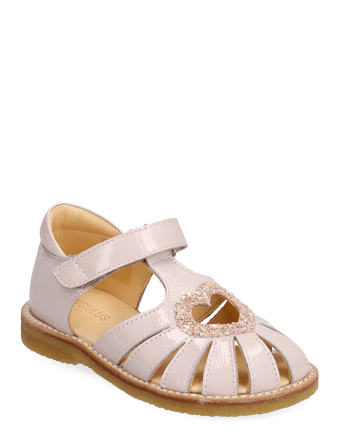 Hjerte Sandaler Pale Rose/Rose Glitter str. 27