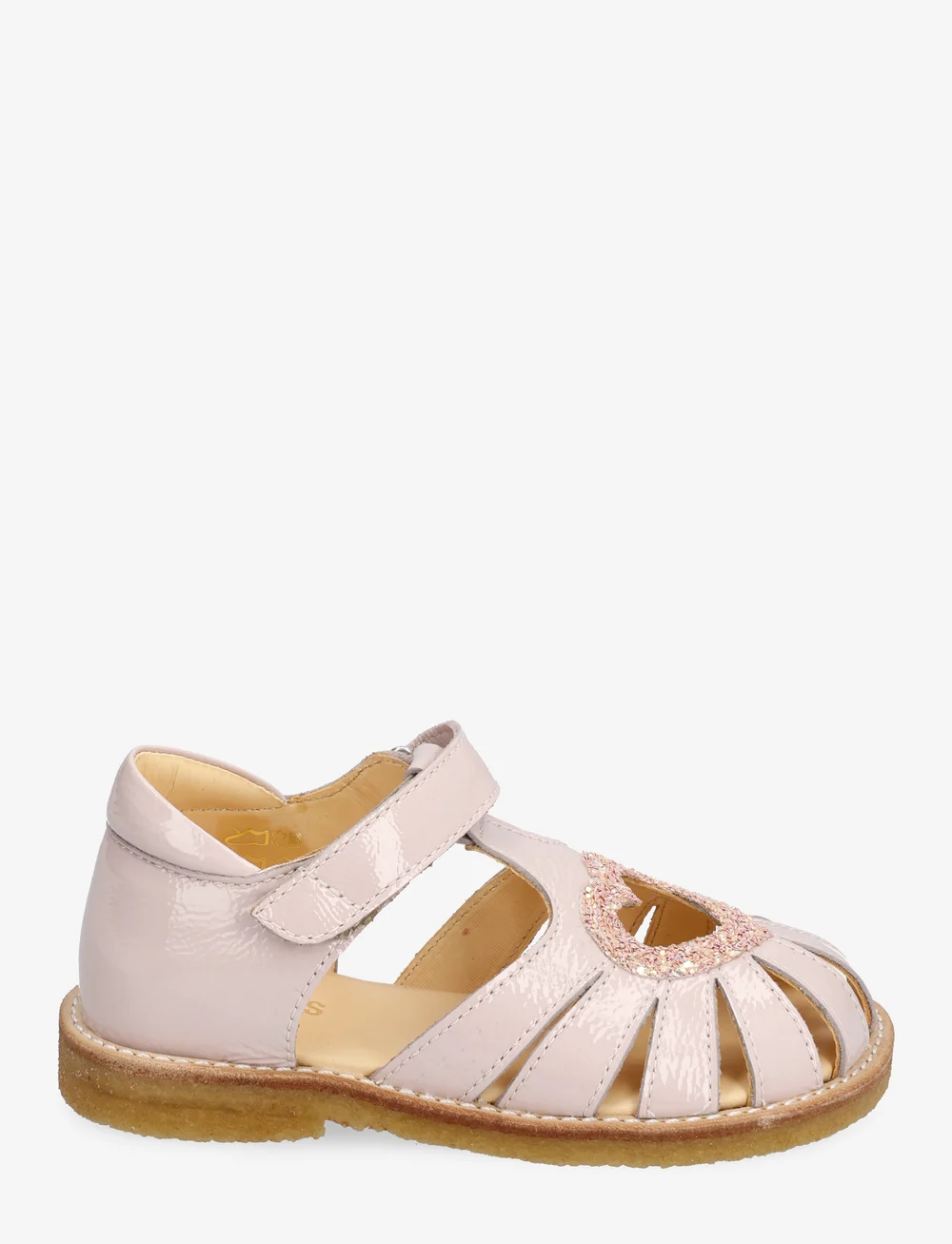 ANGULUS - Sandals - flat - closed toe - - sko - 2704/2750 pale rose/rose glitt - 1
