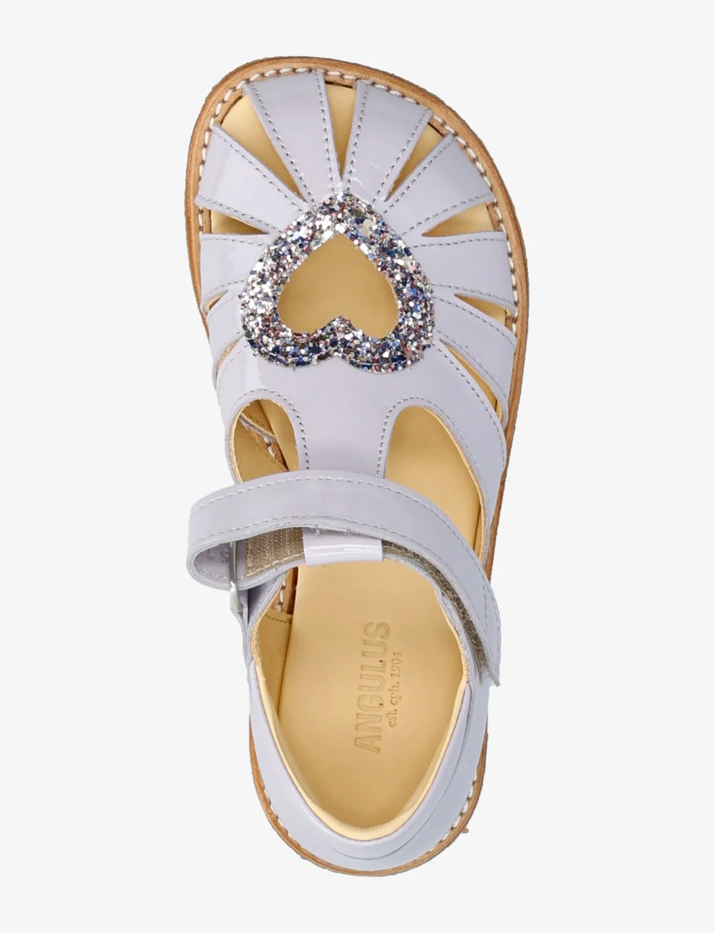 ANGULUS - Sandals - flat - closed toe - shoes - 3287/3296 lilac/pastel multi g - 3