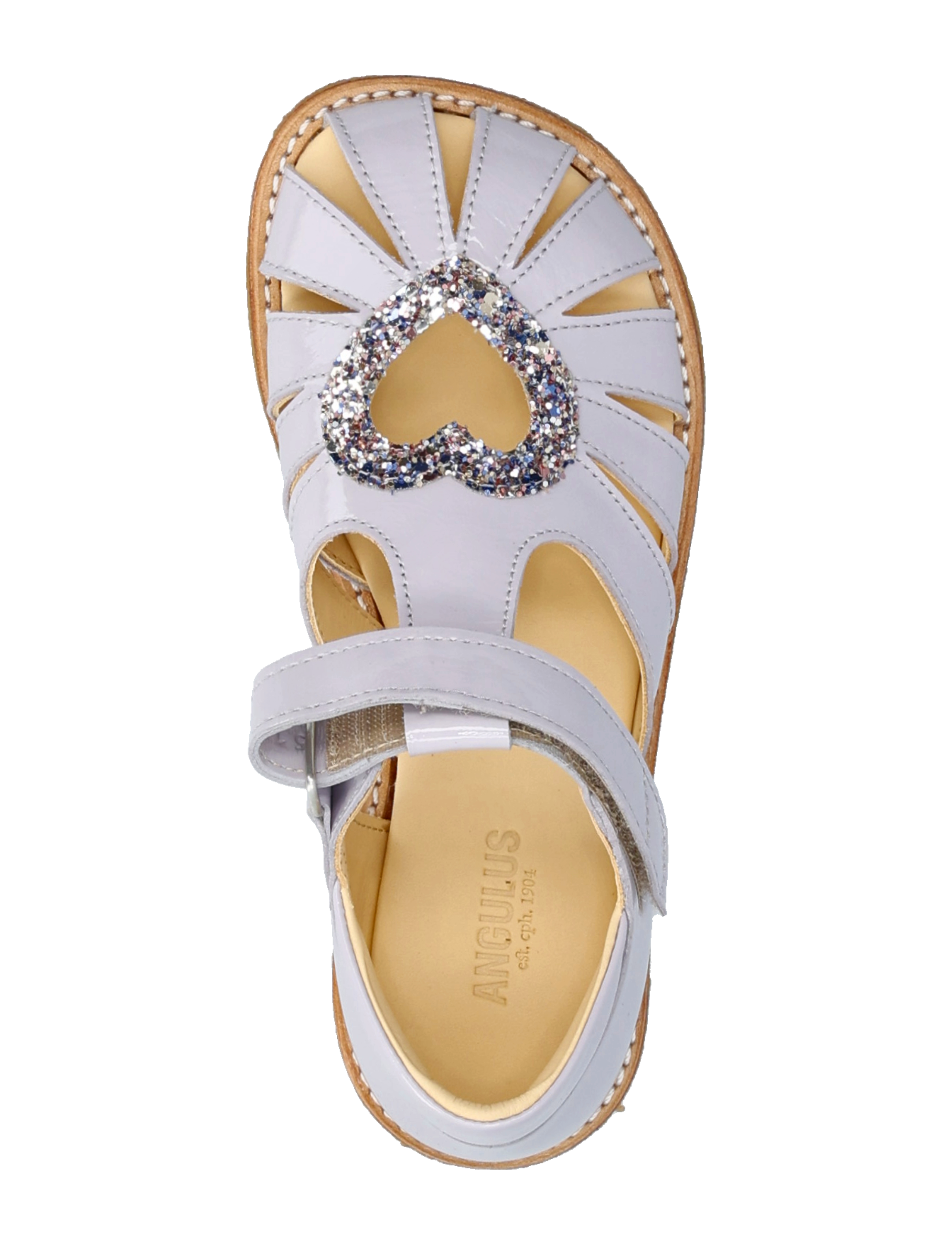 ANGULUS - Sandals - flat  - closed toe - sko - 3287/3296 lilac/pastel multi g - 3