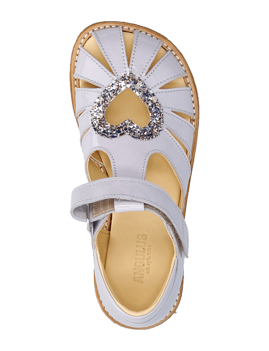 ANGULUS - Sandals - flat - closed toe - sko - 3287/3296 lilac/pastel multi g - 3