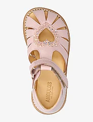 ANGULUS - Sandals - flat - closed toe - - sommerkupp - 2711/2750 pale rose/rose glitt - 3