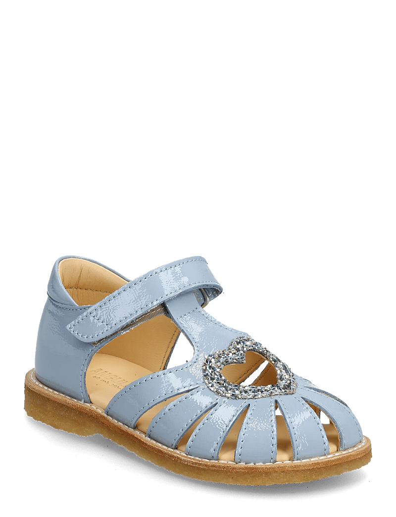 ANGULUS - Sandals - flat - closed toe - sko - 1331/3619 sky blue/spring mult - 0