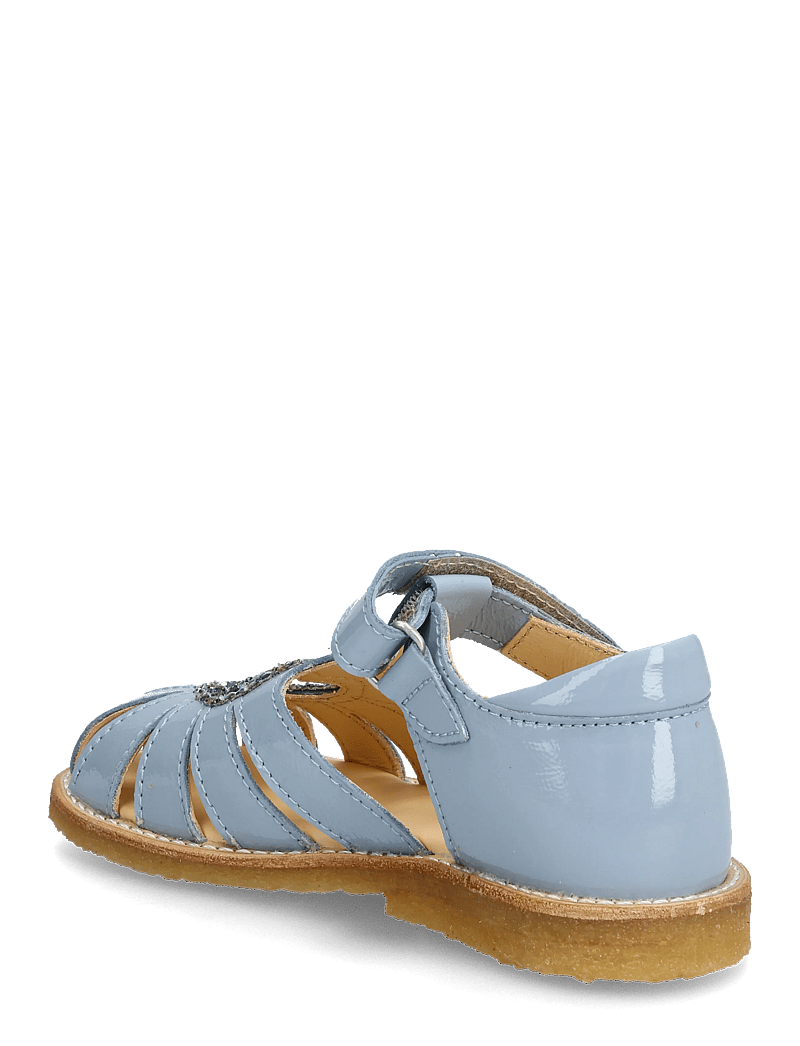 ANGULUS - Sandals - flat - closed toe - sko - 1331/3619 sky blue/spring mult - 2