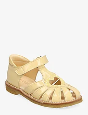 ANGULUS - Sandals - flat - closed toe - - sommerschnäppchen - 2706/2825 mellow yellow/pineap - 0