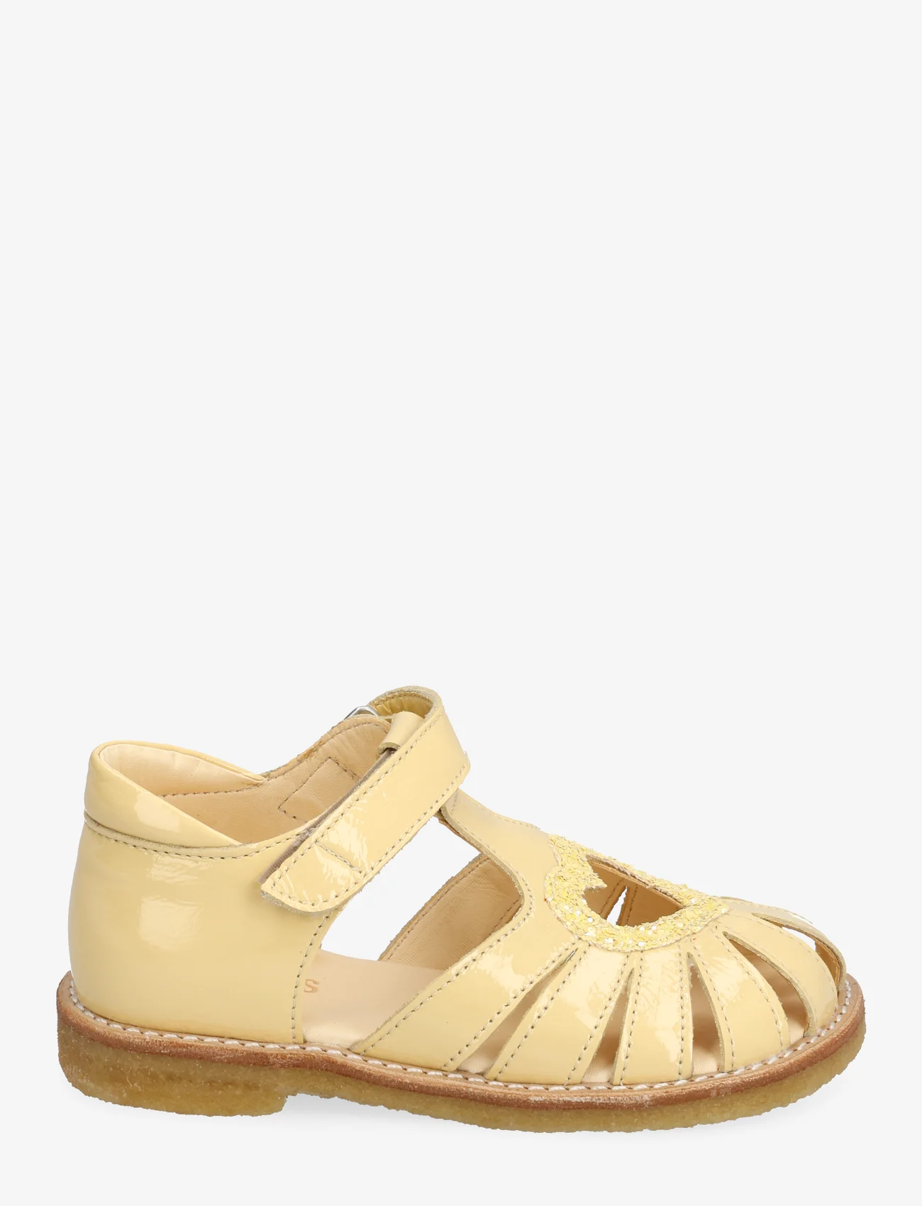 ANGULUS - Sandals - flat - closed toe - - gode sommertilbud - 2706/2825 mellow yellow/pineap - 1