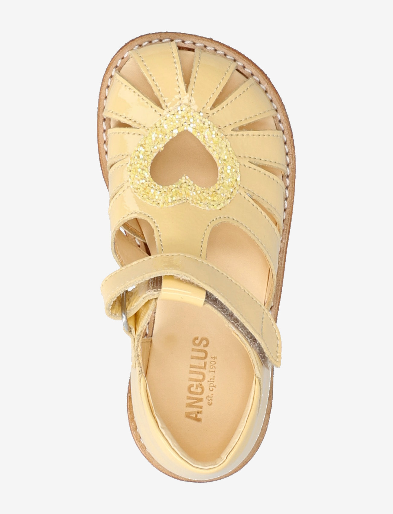 ANGULUS - Sandals - flat  - closed toe - geburtstagsgeschenke - 2706/2825 mellow yellow/pineap - 3