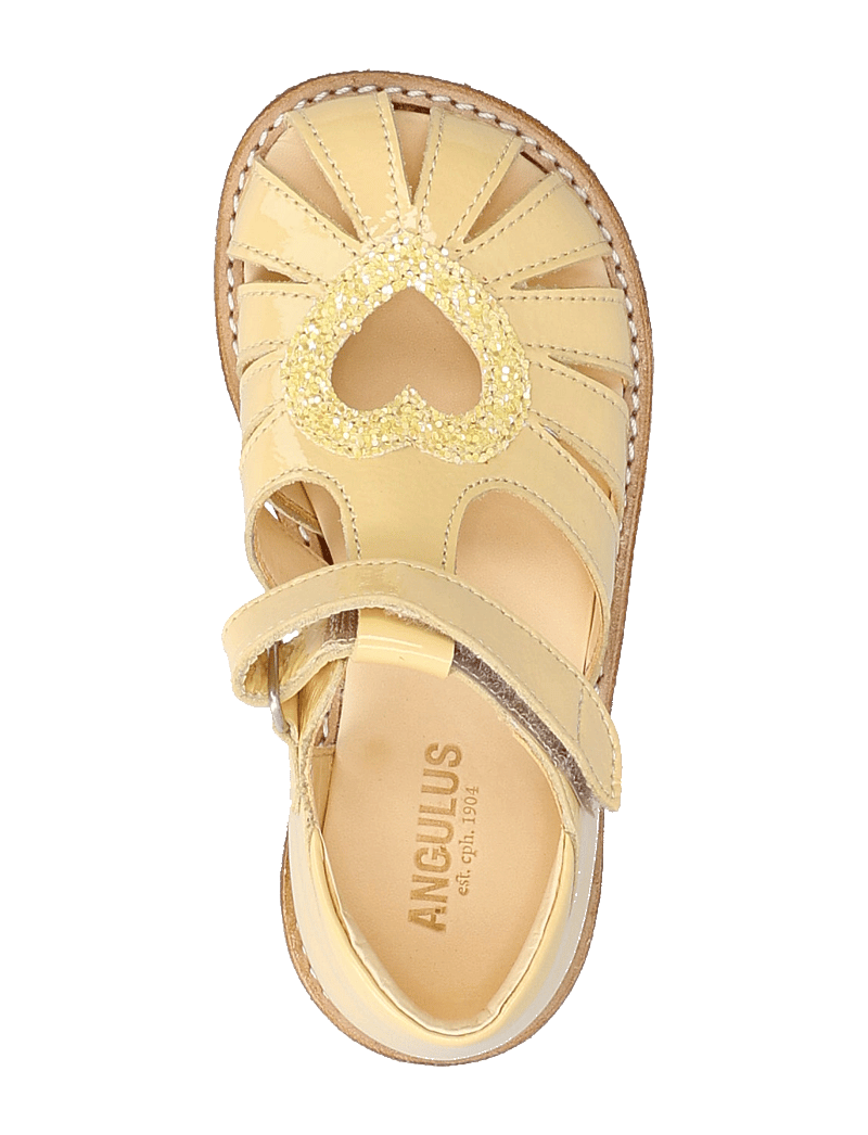ANGULUS - Sandals - flat - closed toe - sko - 2706/2825 mellow yellow/pineap - 3