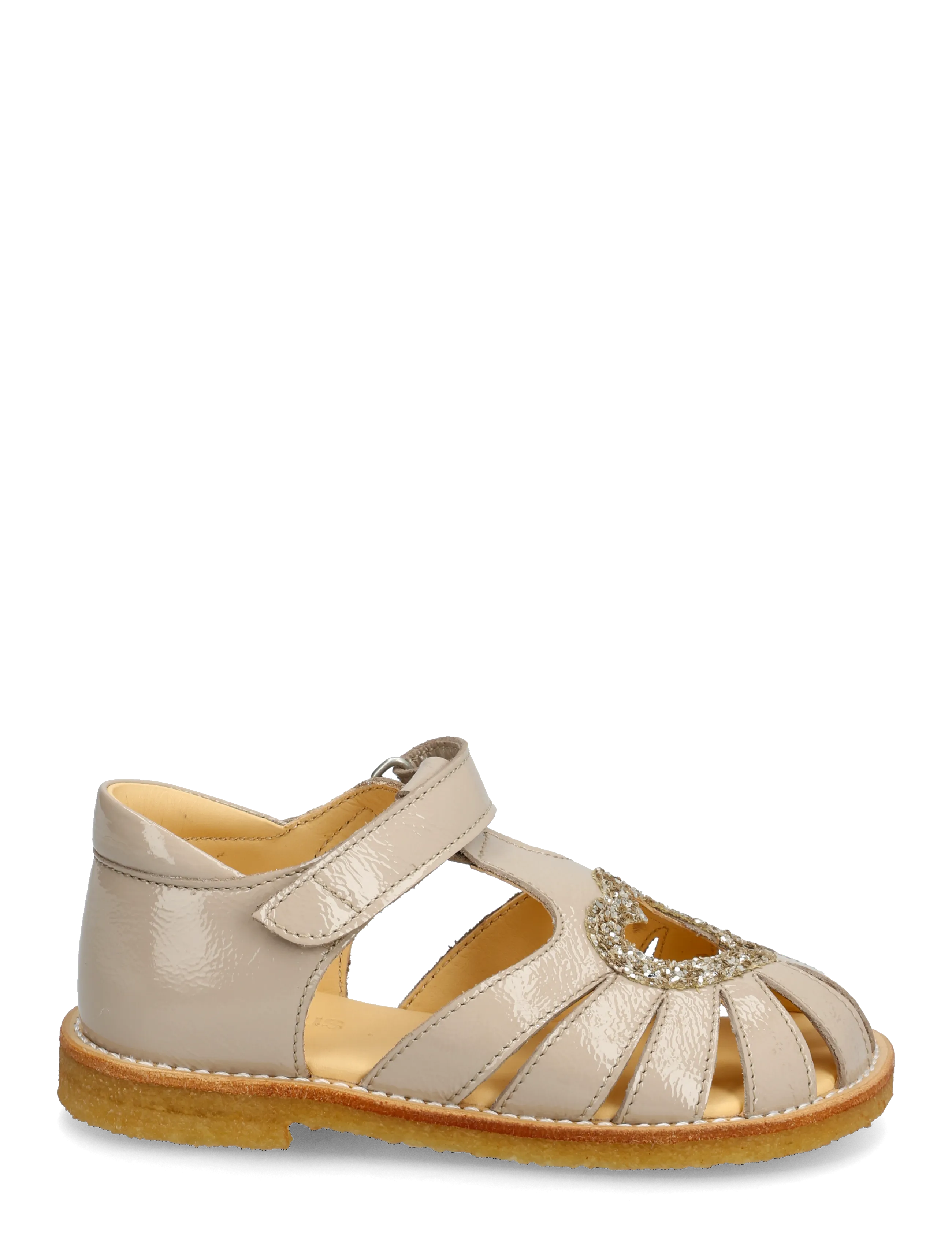 ANGULUS - Sandals - flat  - closed toe - shoes - 4056/3618 sand/champagne glitt - 1
