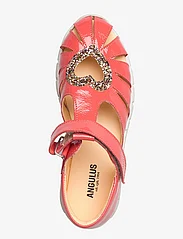 ANGULUS - Sandals - flat - closed toe -  - sandaler - 1318/2488 koral/multi glitter - 3