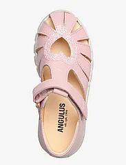 ANGULUS - Sandals - flat - closed toe -  - vasaras piedāvājumi - 1304/2698 peach/ rosa glitter - 3