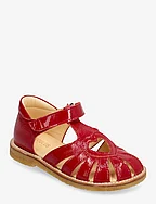 Sandals - flat - closed toe - - 1377 DARK RED