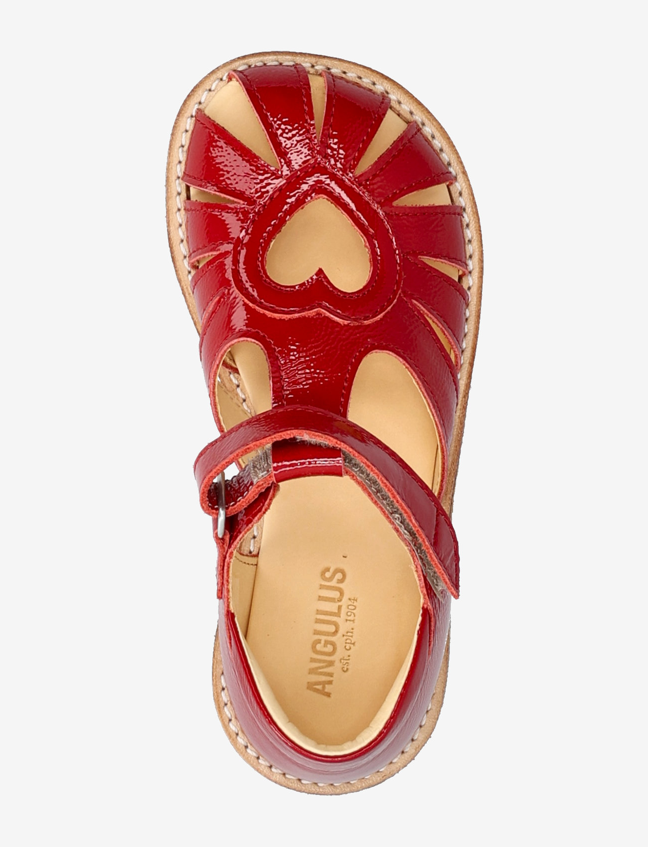 ANGULUS - Sandals - flat - closed toe - - skor - 1377 red - 4