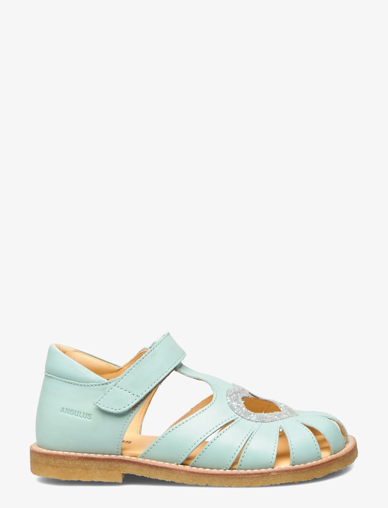 ANGULUS - Sandals - flat - closed toe - - sommerkupp - 1583/2697 mint/mint glitter - 1