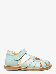 ANGULUS - Sandals - flat - closed toe - - sommarfynd - 1583/2697 mint/mint glitter - 1