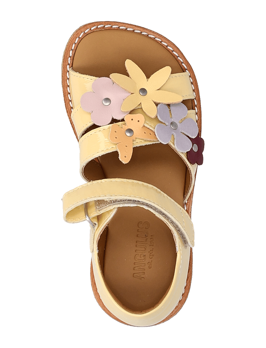 ANGULUS - Sandals - flat - open toe - clo - schuhe - 2706 mellow yellow - 3