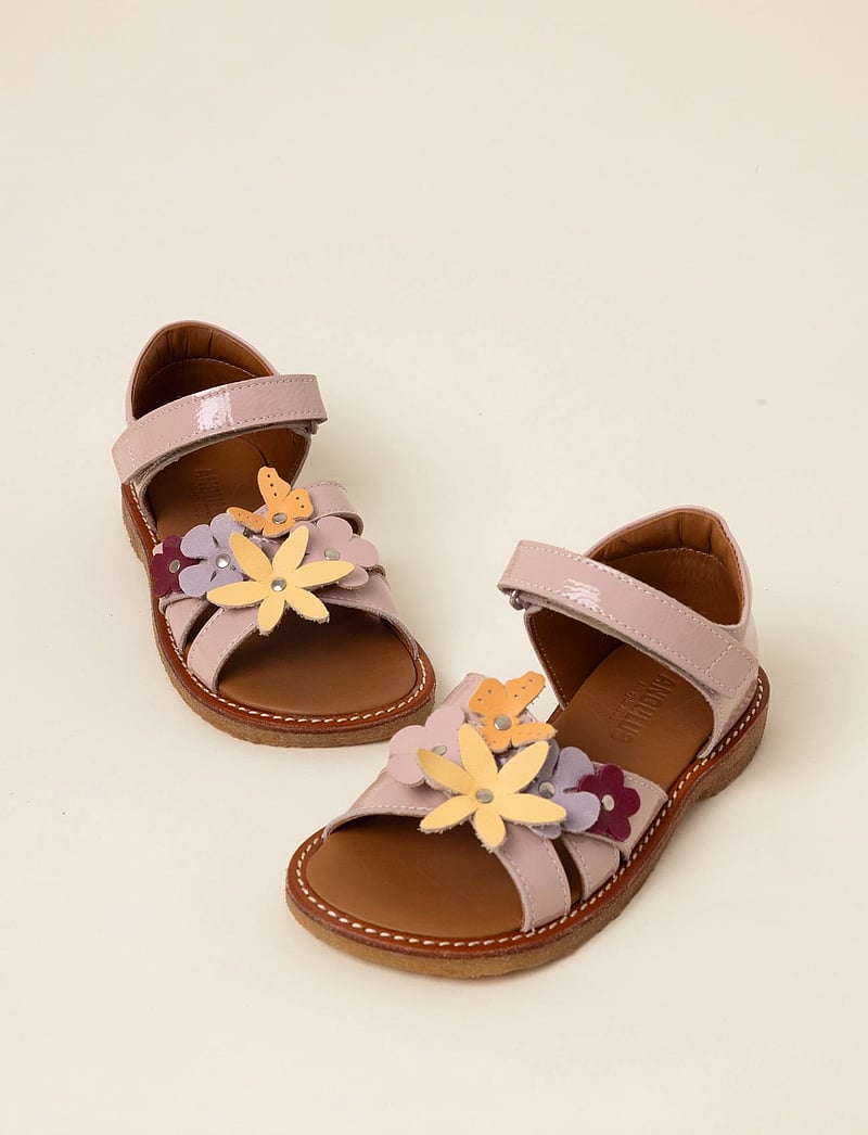 ANGULUS - Sandals - flat - open toe - clo - kingad - 3282 rosebud - 0