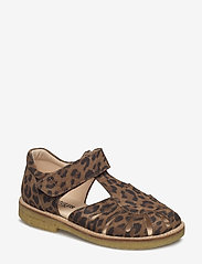 ANGULUS - Sandals - flat - closed toe -  - sandaler med rem - 2164 leopard - 0