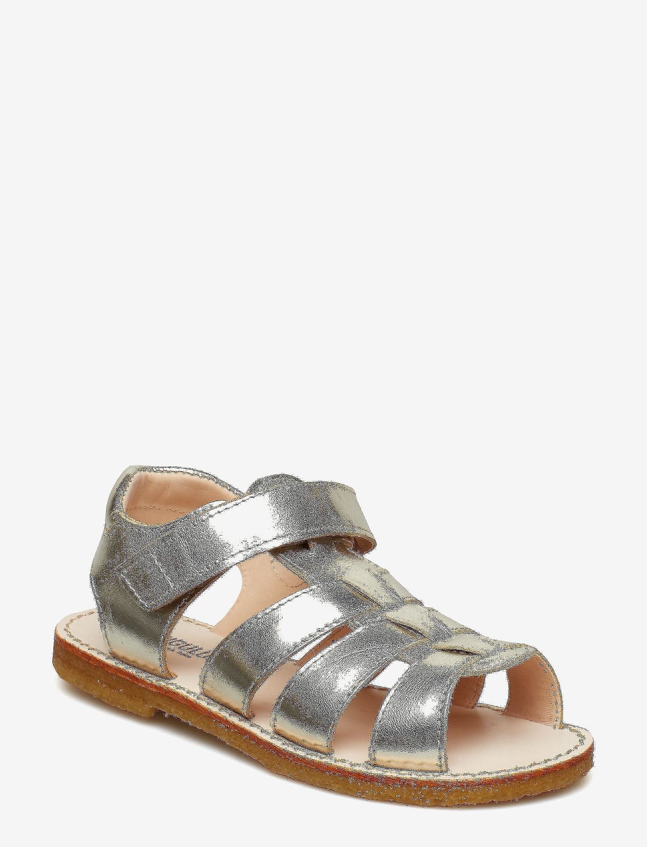 ANGULUS - Sandals - flat - open toe - op - 1325 champagne - 0
