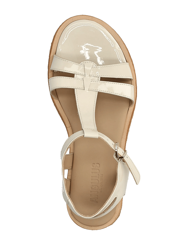 ANGULUS - Sandals - flat - flade sandaler - 2362 buttermilk - 3