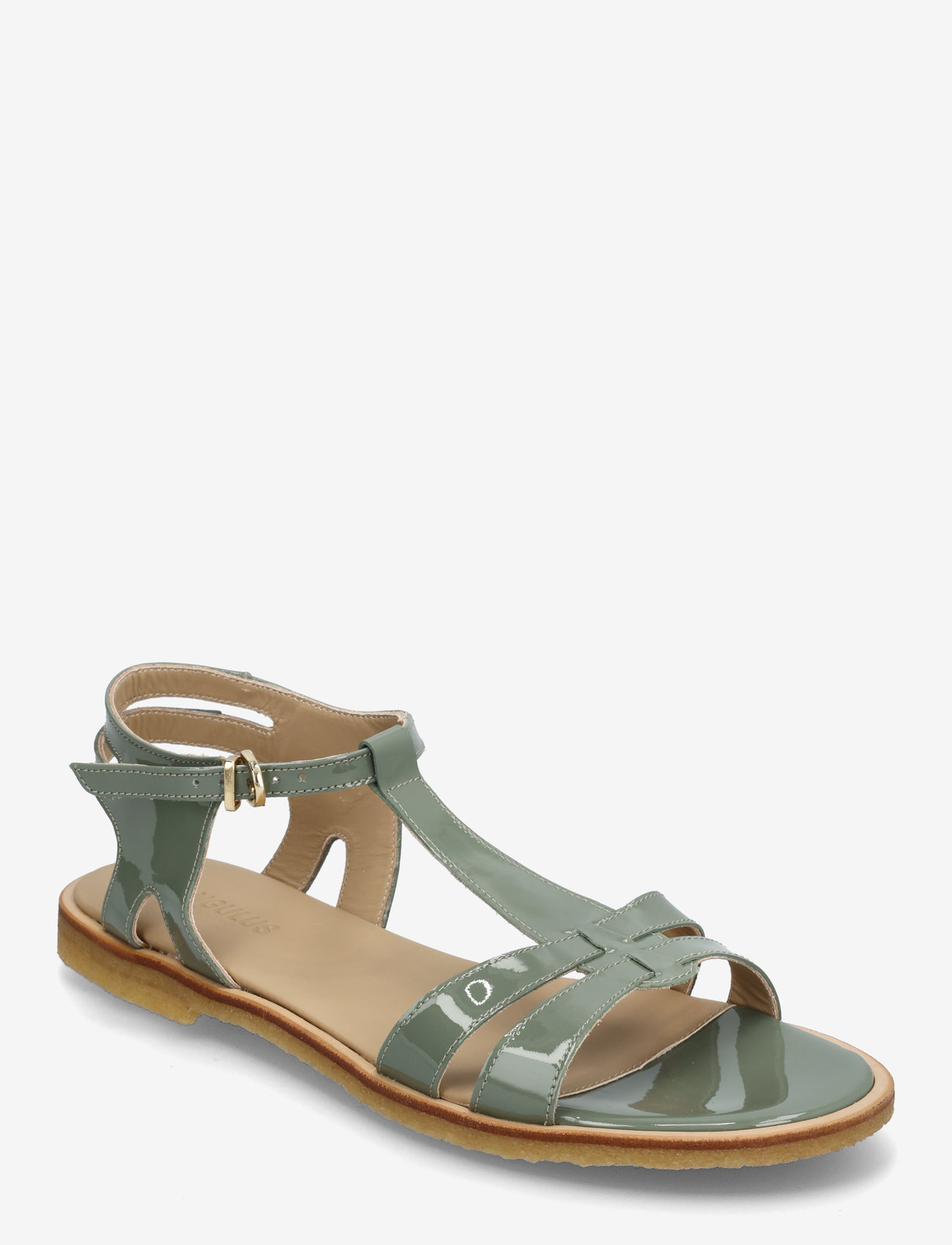ANGULUS - Sandals - flat - matalat sandaalit - 3626 sage green - 0