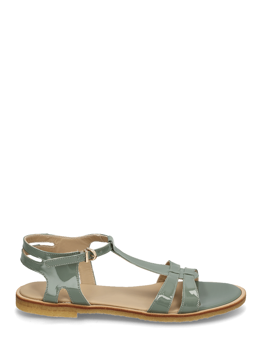 ANGULUS - Sandals - flat - flache sandalen - 3626 sage green - 1