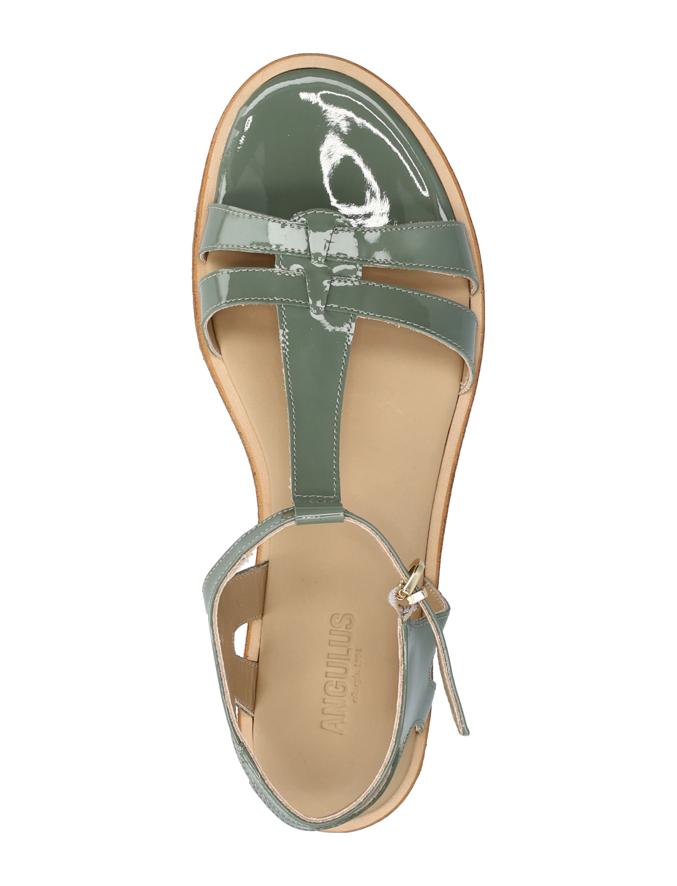 ANGULUS - Sandals - flat - 3626 sage green - 3