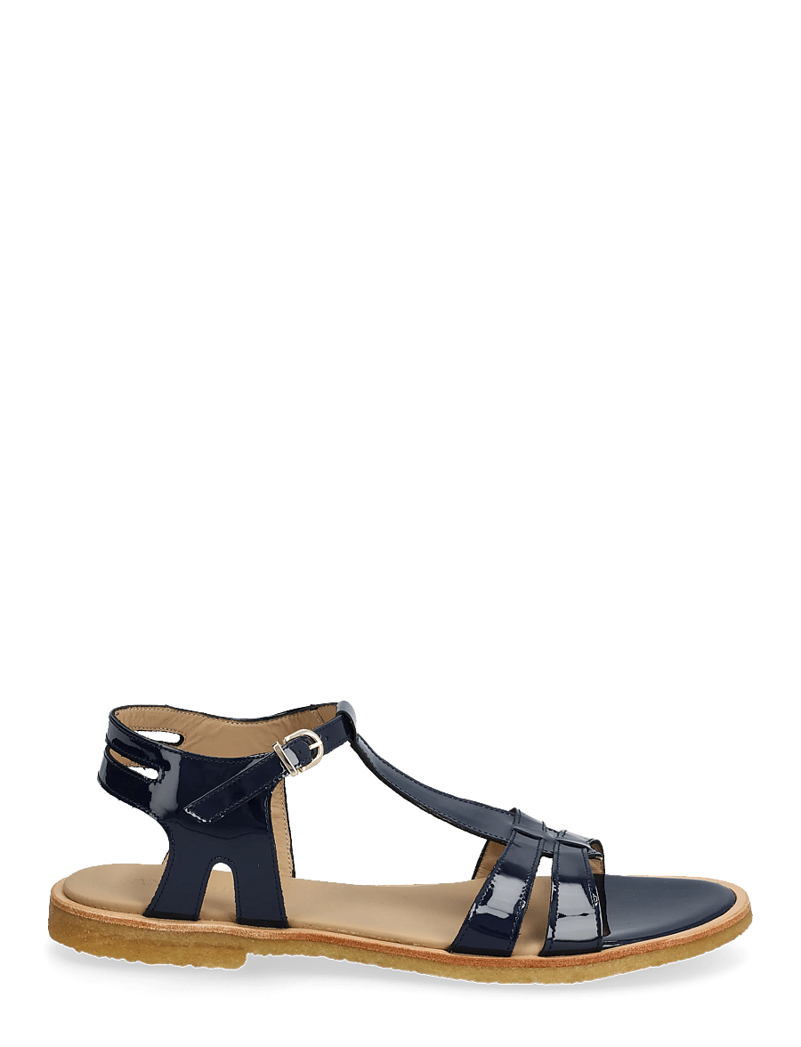 ANGULUS - Sandals - flat - płaskie sandały - 4602 navy - 1