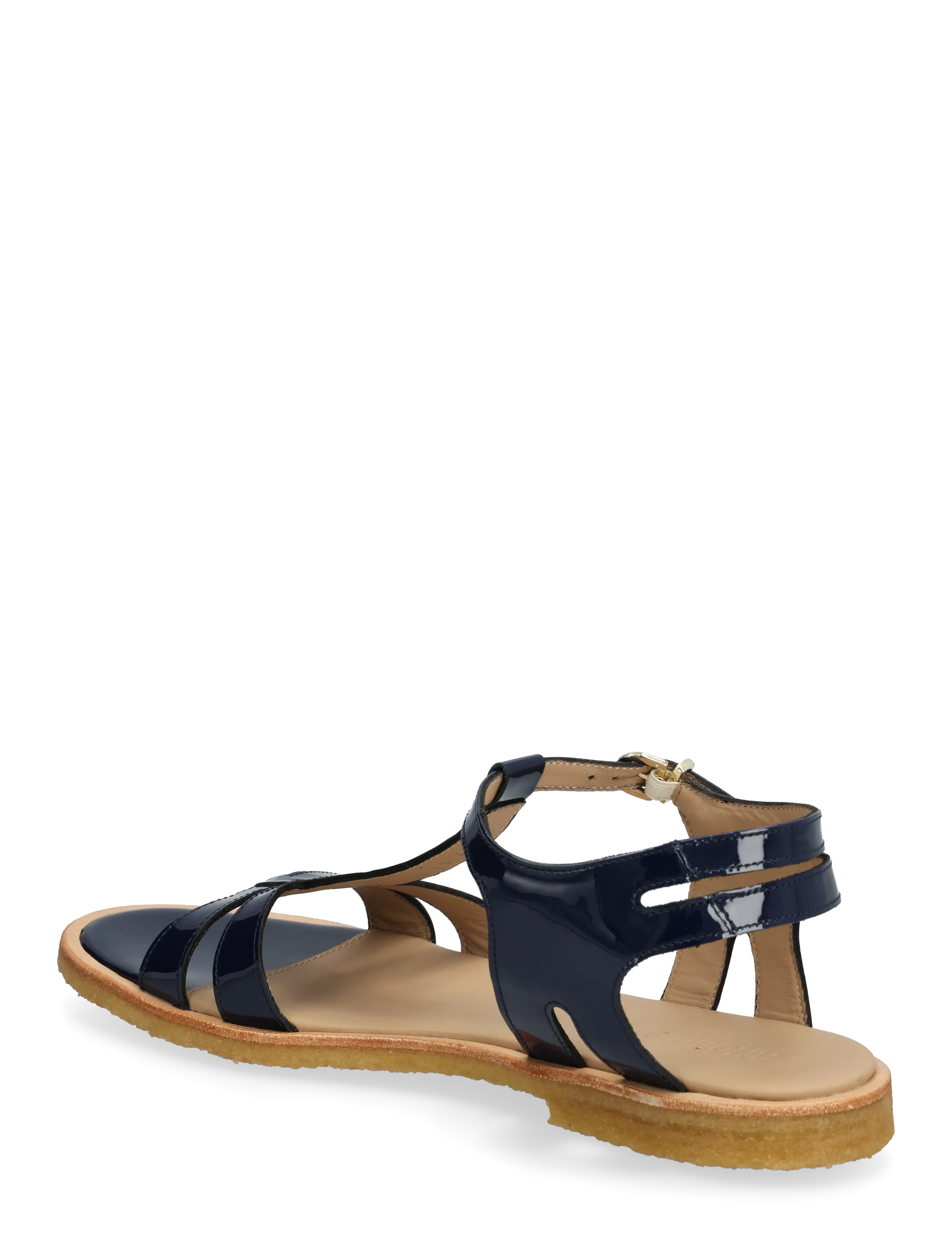 ANGULUS - Sandals - flat - płaskie sandały - 4602 navy - 2