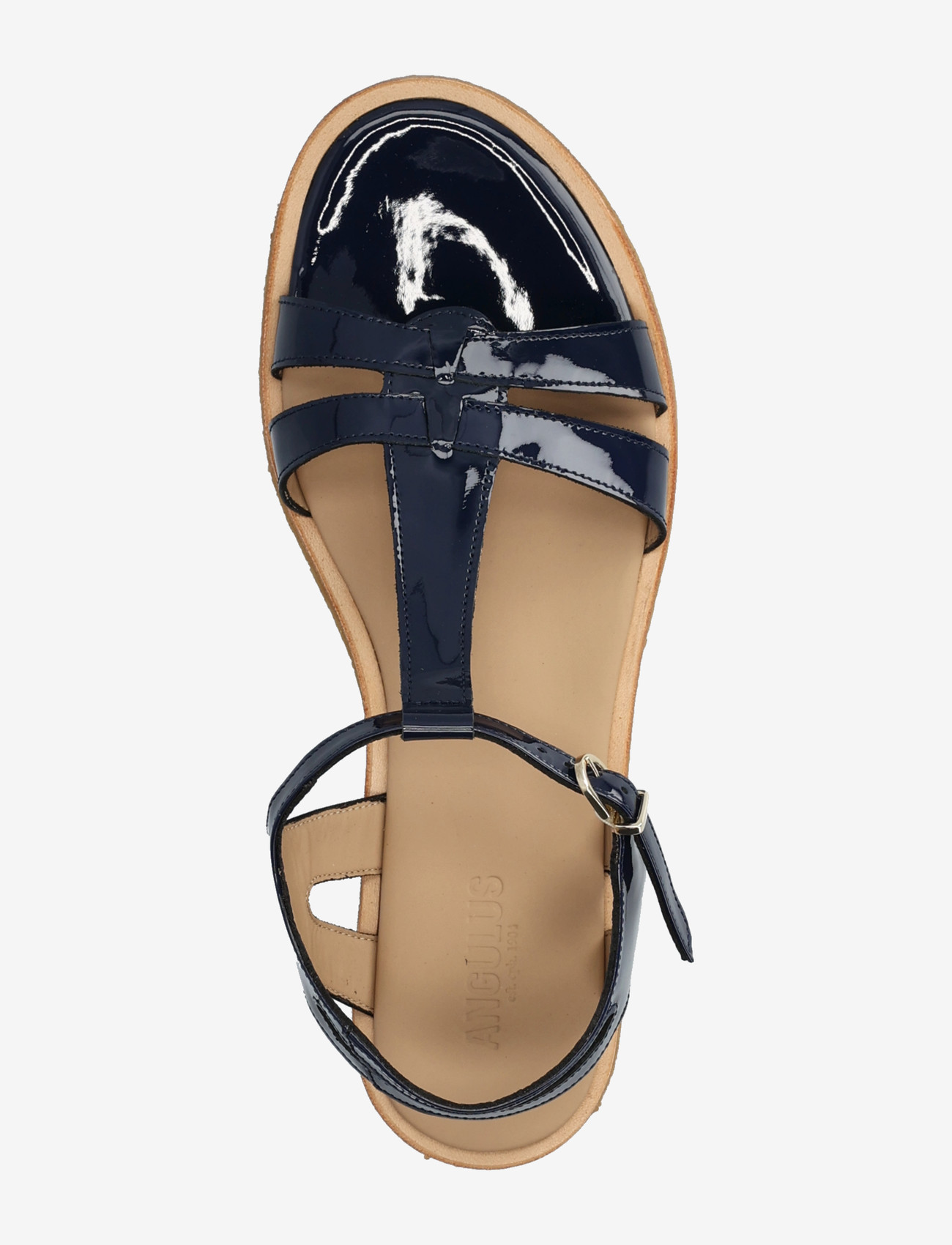 ANGULUS - Sandals - flat - flade sandaler - 4602 navy - 3