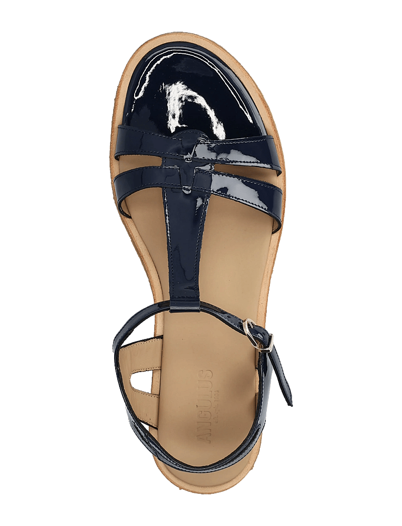 ANGULUS - Sandals - flat - flade sandaler - 4602 navy - 3