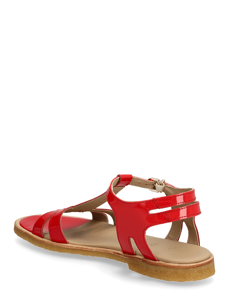 ANGULUS - Sandals - flat - zempapēžu sandales - 4604 red coral - 2