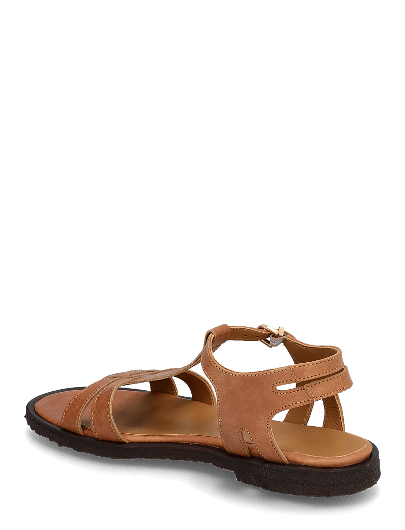 ANGULUS - Sandals - flat - gladiaator sandaalid - 1789 tan - 2