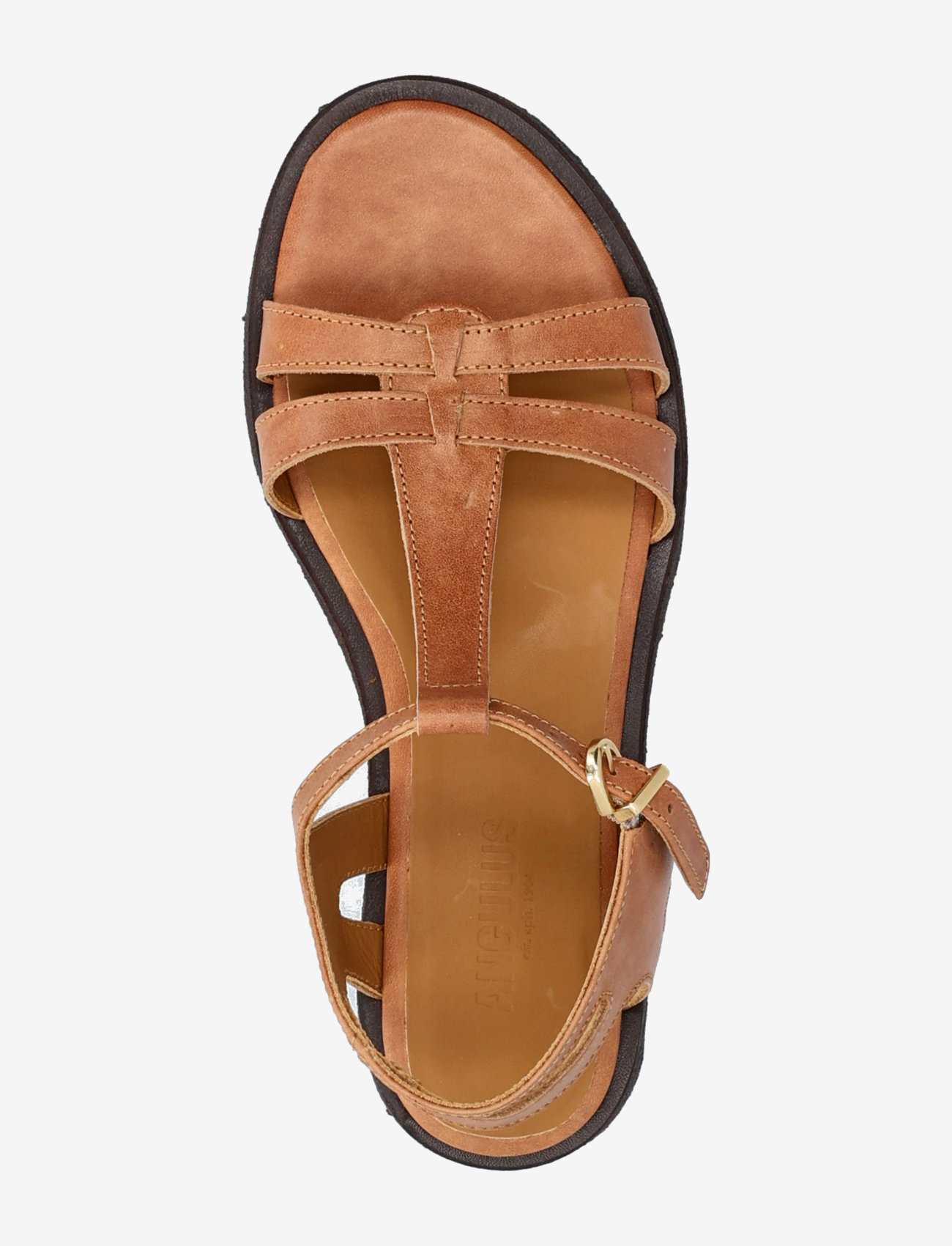 ANGULUS - Sandals - flat - flade sandaler - 1789 tan - 3