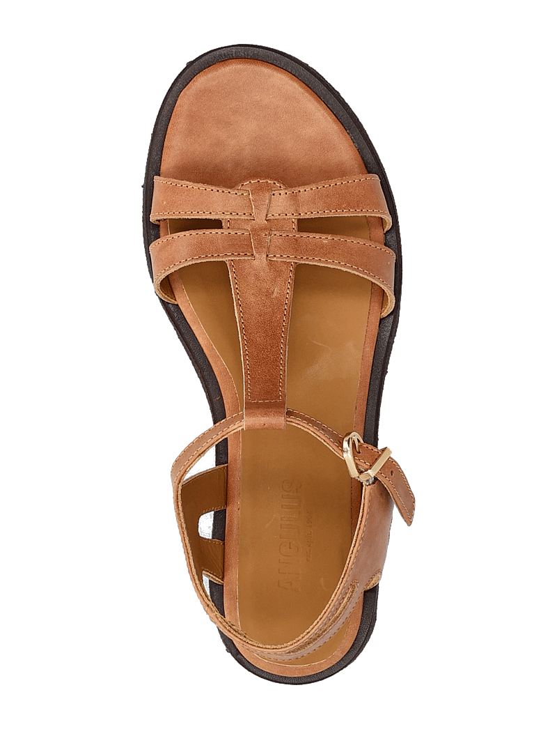 ANGULUS - Sandals - flat - gladiaator sandaalid - 1789 tan - 3