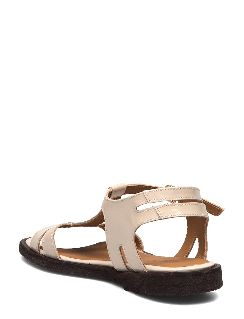ANGULUS - Sandals - flat - platta sandaler - 2807 beige - 3
