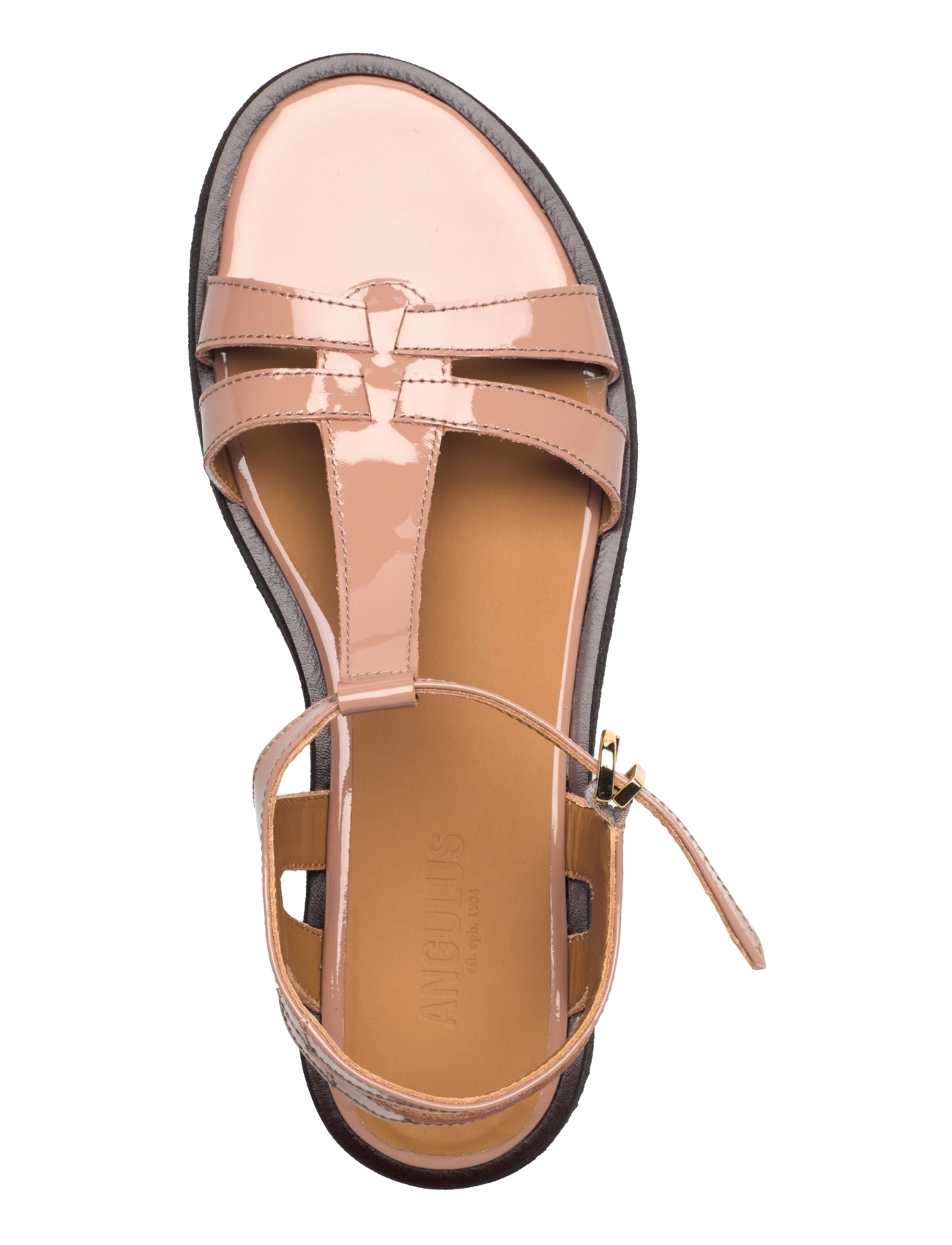 ANGULUS - Sandals - flat - platta sandaler - 3628 clay - 3