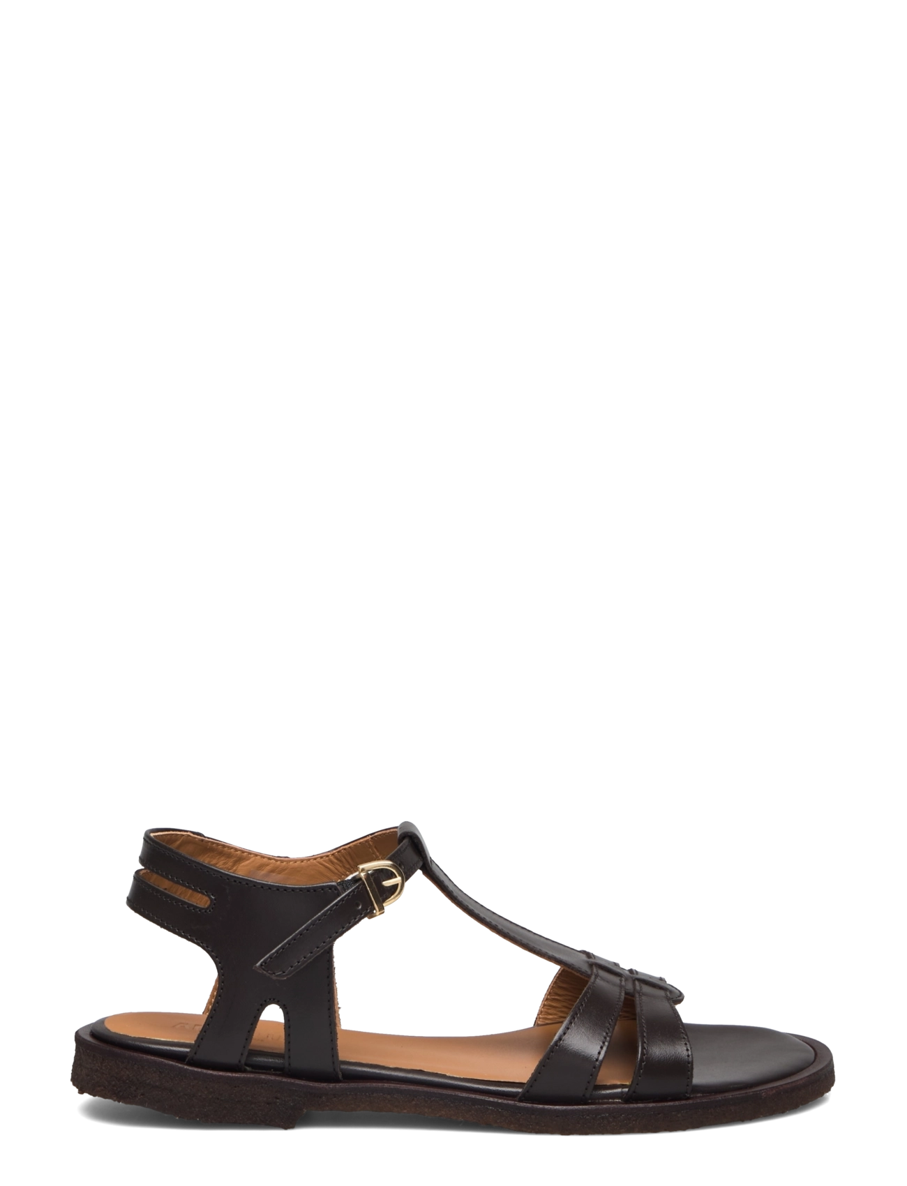 ANGULUS - Sandals - flat - kontsata sandaalid - 3639 dark brown - 1