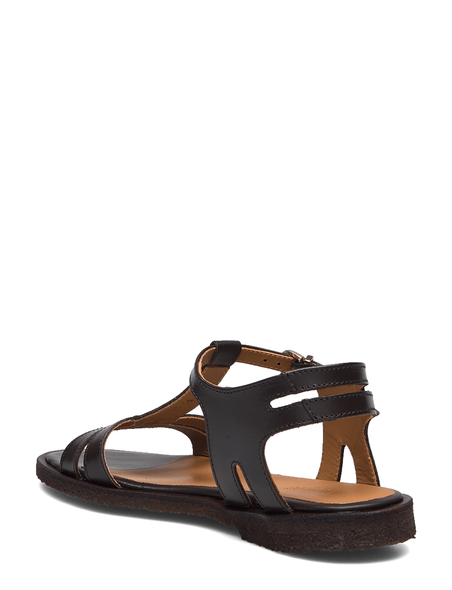 ANGULUS - Sandals - flat - gladiator sandals - 3639 dark brown - 2
