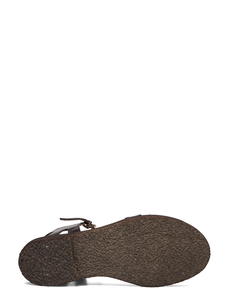ANGULUS - Sandals - flat - gladiator sandals - 3639 dark brown - 4