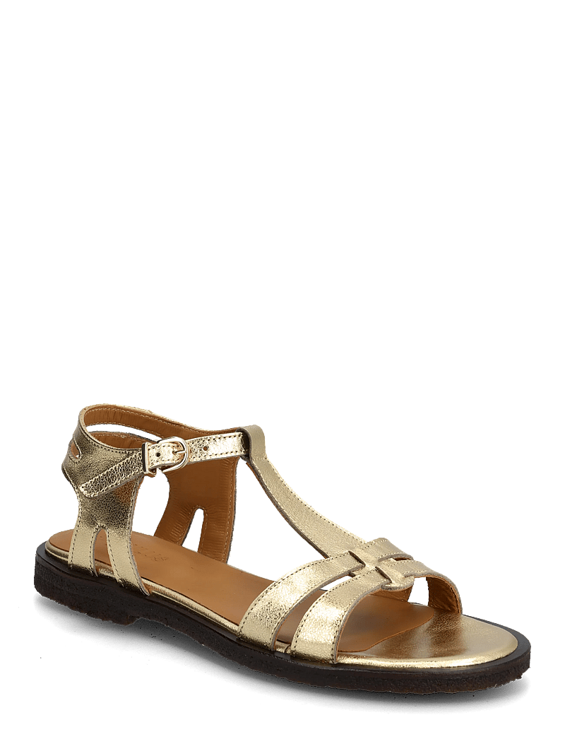 ANGULUS - Sandals - flat - gladiatorsandaler - 3643 gold - 0