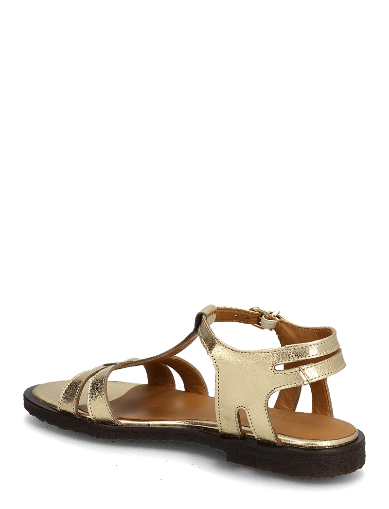 ANGULUS - Sandals - flat - gladiatorsandaler - 3643 gold - 2