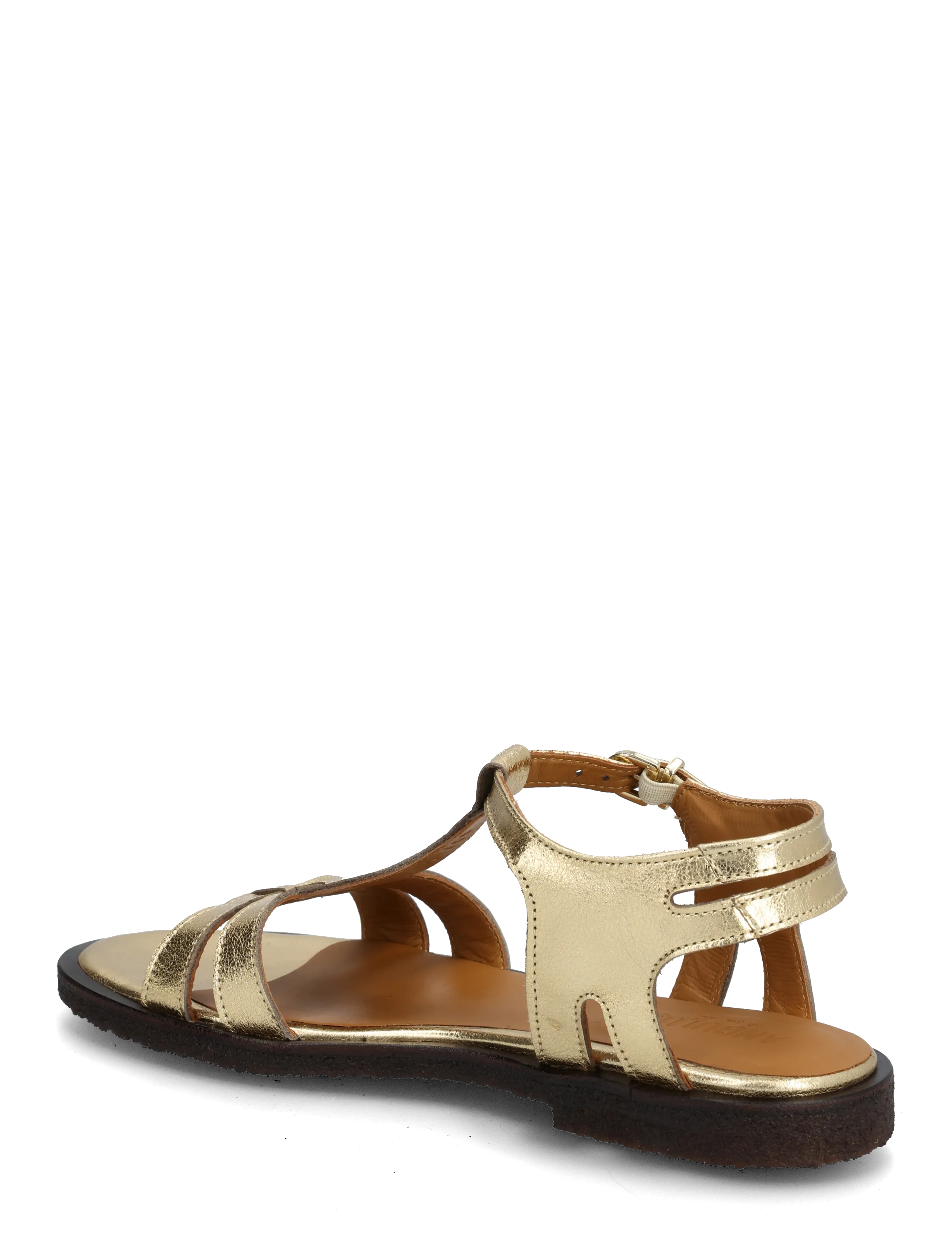 ANGULUS - Sandals - flat - gladiatorsandaler - 3643 gold - 2