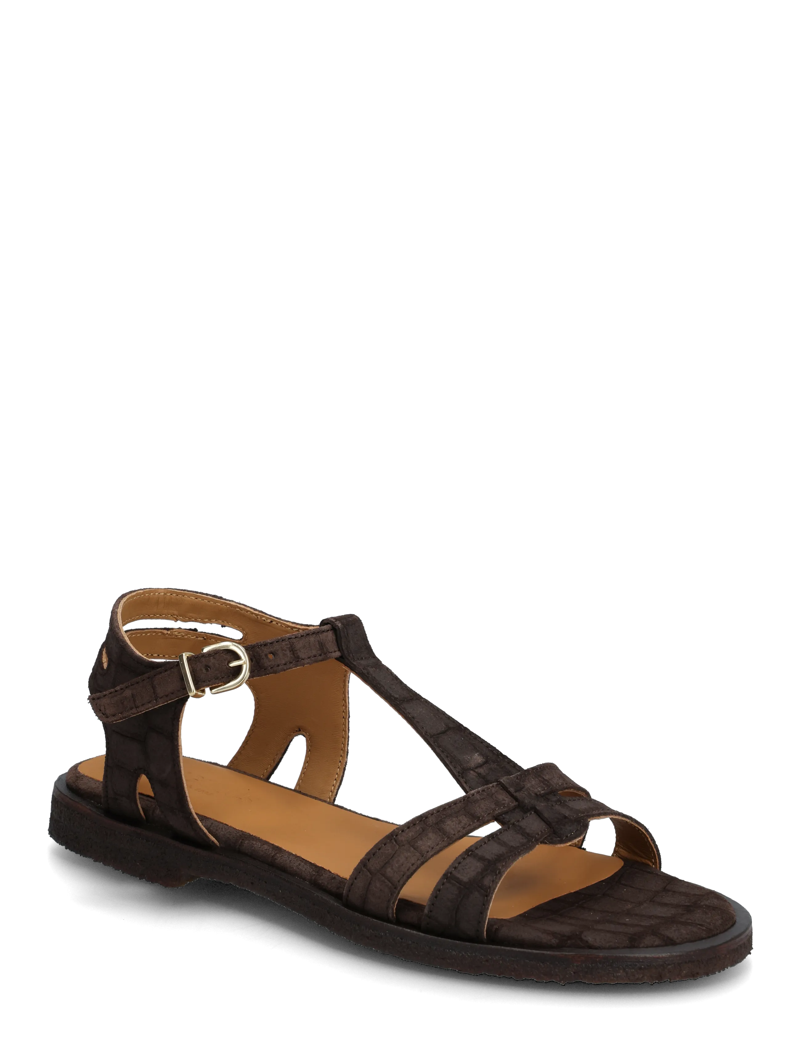 ANGULUS Sandals - Flat, 39.5, Brown, Sandaler > Flade, Dame