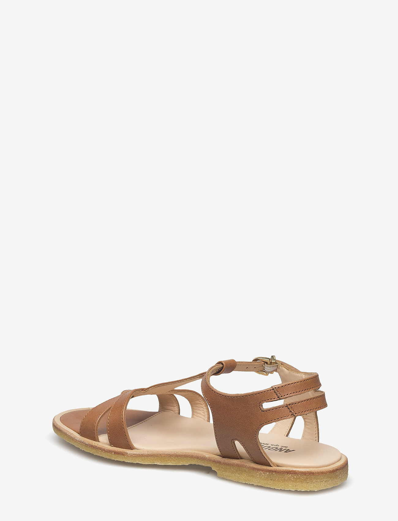 ANGULUS - Sandals - flat - kontsata sandaalid - 1789 tan - 3