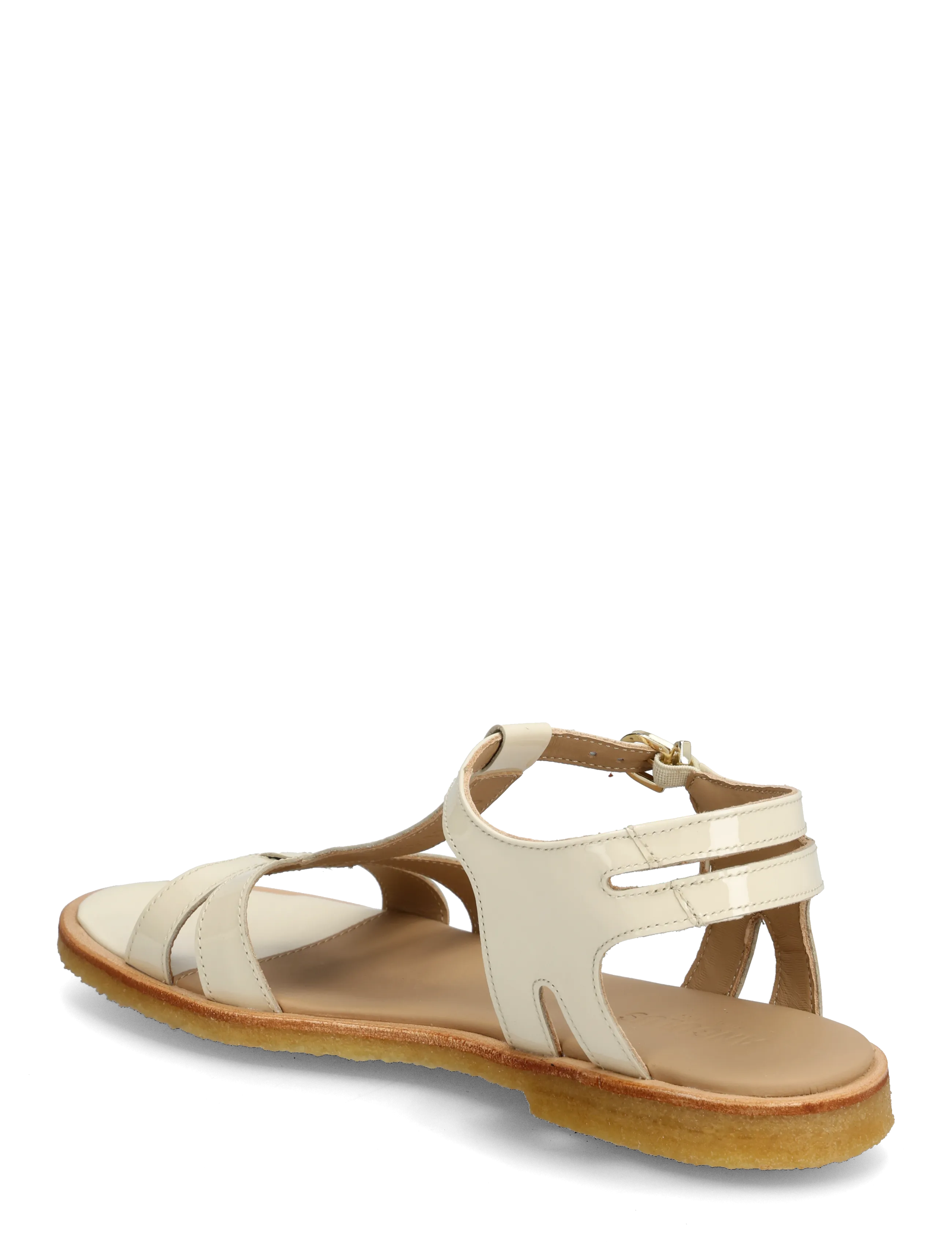 ANGULUS - Sandals - flat - kontsata sandaalid - 2362 buttermilk - 2