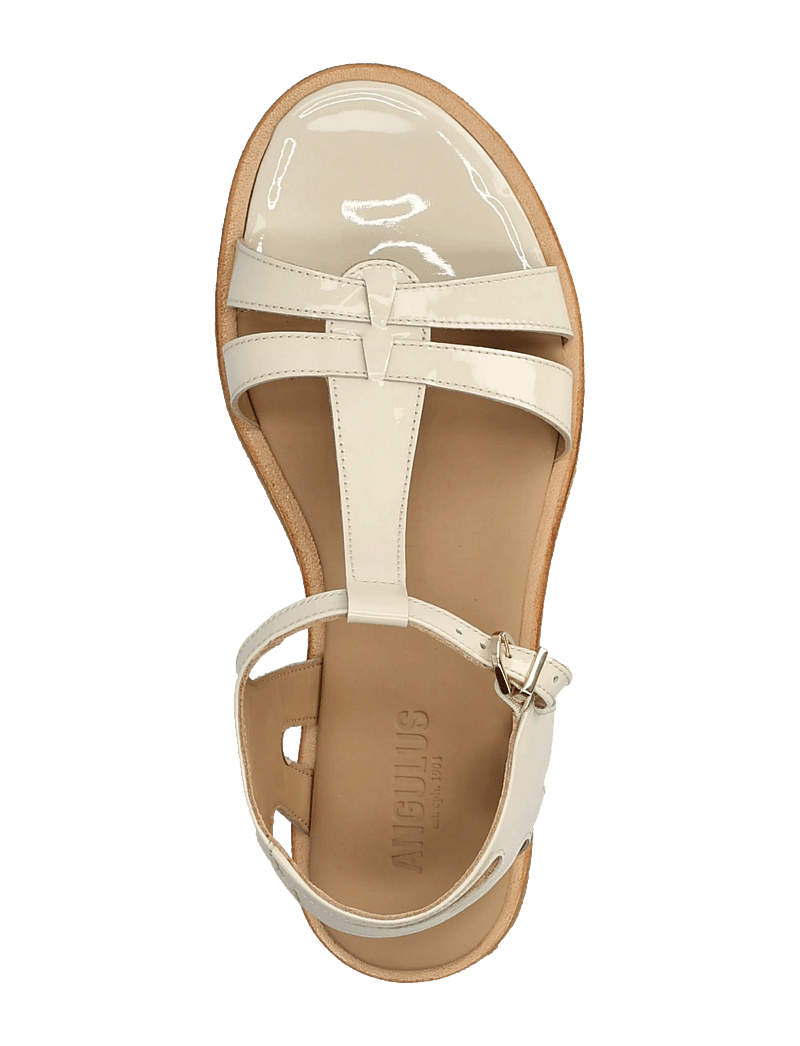 ANGULUS - Sandals - flat - flade sandaler - 2362 buttermilk - 3