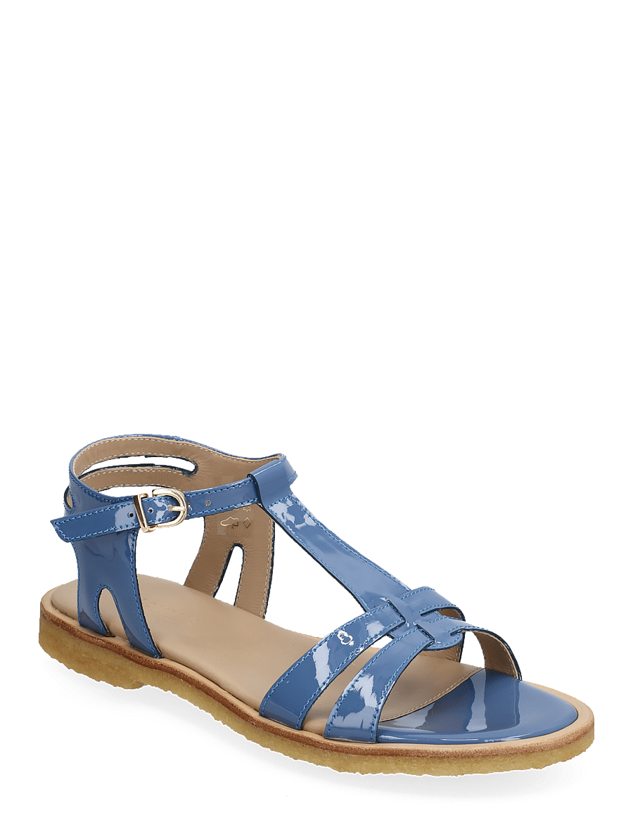 ANGULUS - Sandals - flat - flade sandaler - 2806 dusty blue - 1